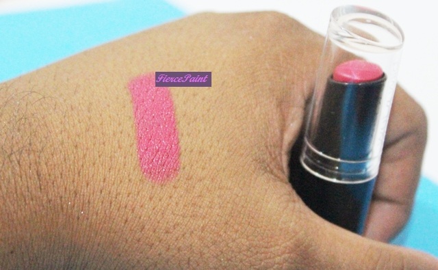 A swatch. It is a bright pink colour!