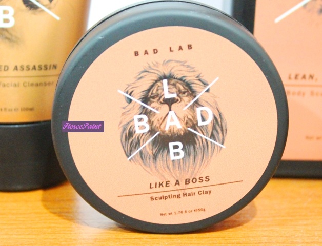 Next is a sculpting hair clay called "Like a Boss". Look at that macho lion! There's 50 g of product in it (that's a lot!!!) and retails for MYR 13.30 (with promotion, the clay cost me MYR 12.80).